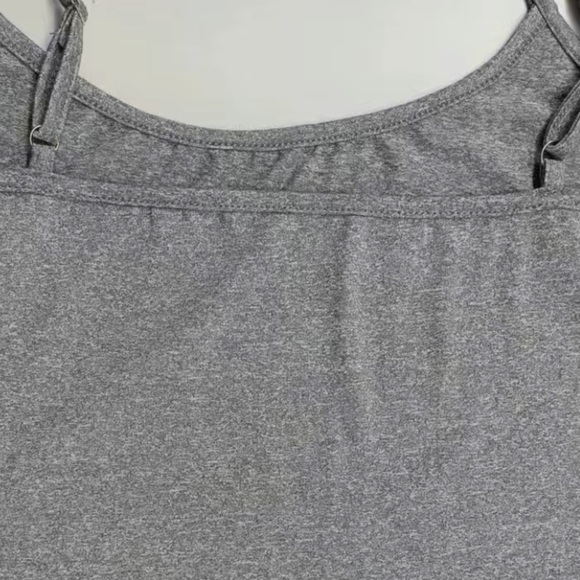 Heather Gray Goddess Bodycon Maxi Spaghetti Strap Dress - Picture 7 of 7